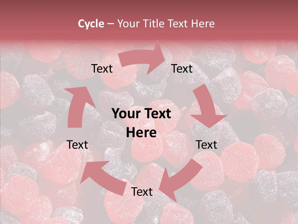 French Sweet Color PowerPoint Template