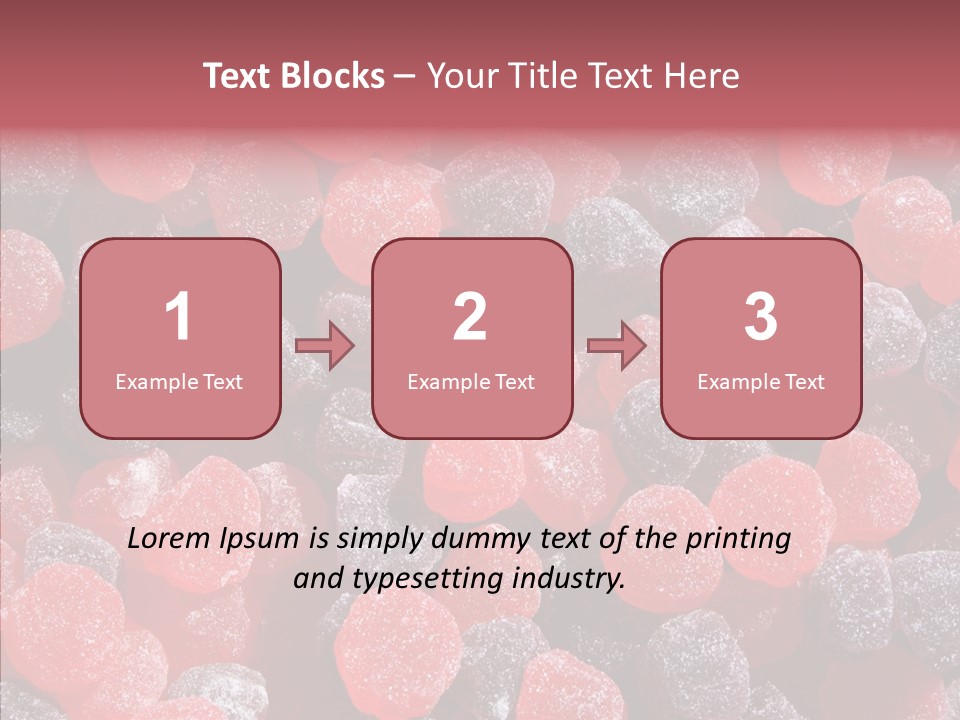 French Sweet Color PowerPoint Template