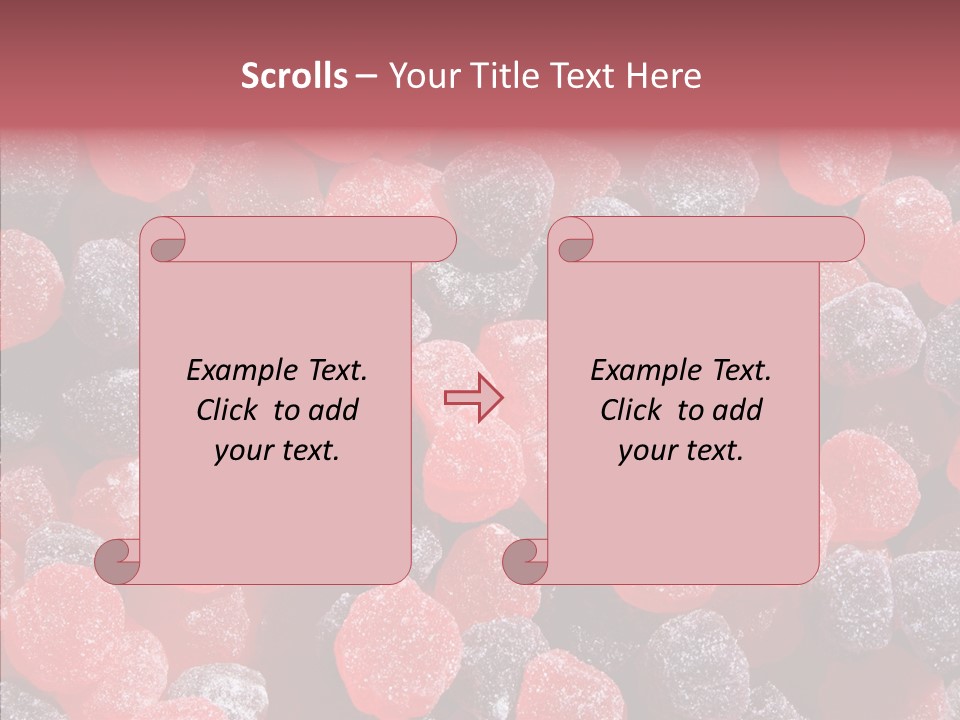 French Sweet Color PowerPoint Template