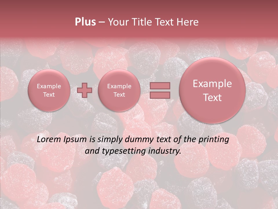 French Sweet Color PowerPoint Template