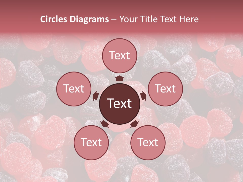 French Sweet Color PowerPoint Template