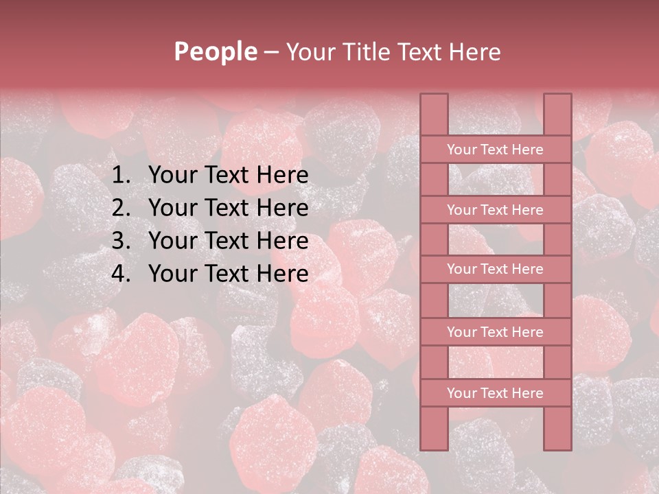 French Sweet Color PowerPoint Template