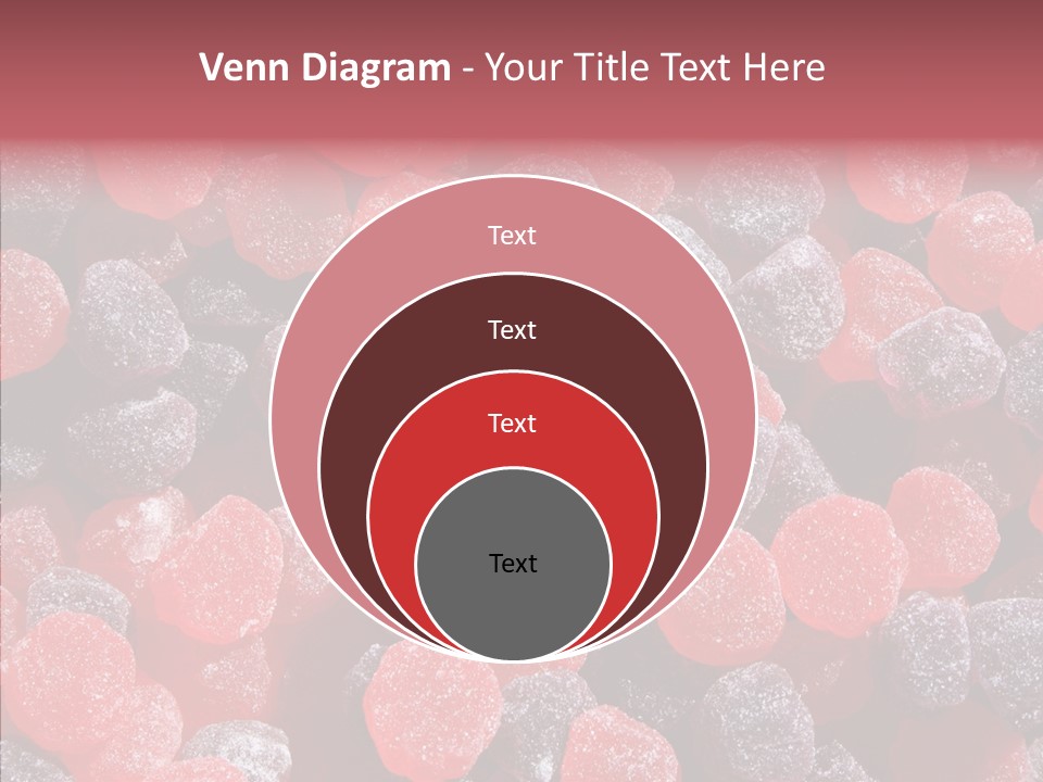 French Sweet Color PowerPoint Template