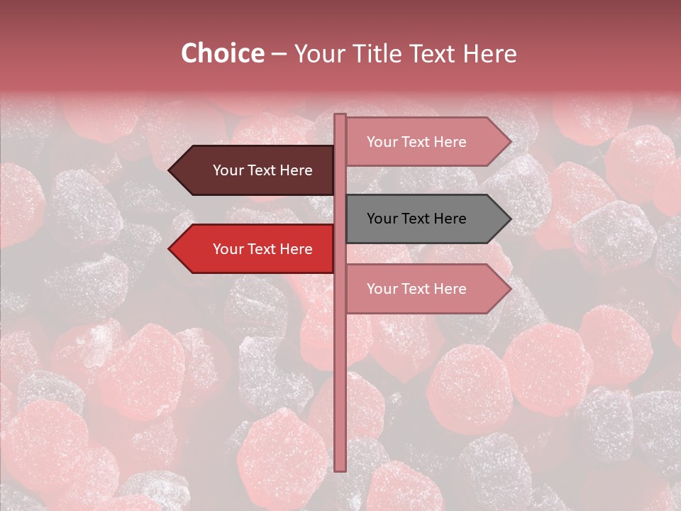 French Sweet Color PowerPoint Template
