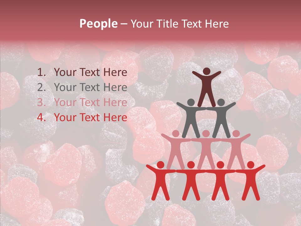 French Sweet Color PowerPoint Template