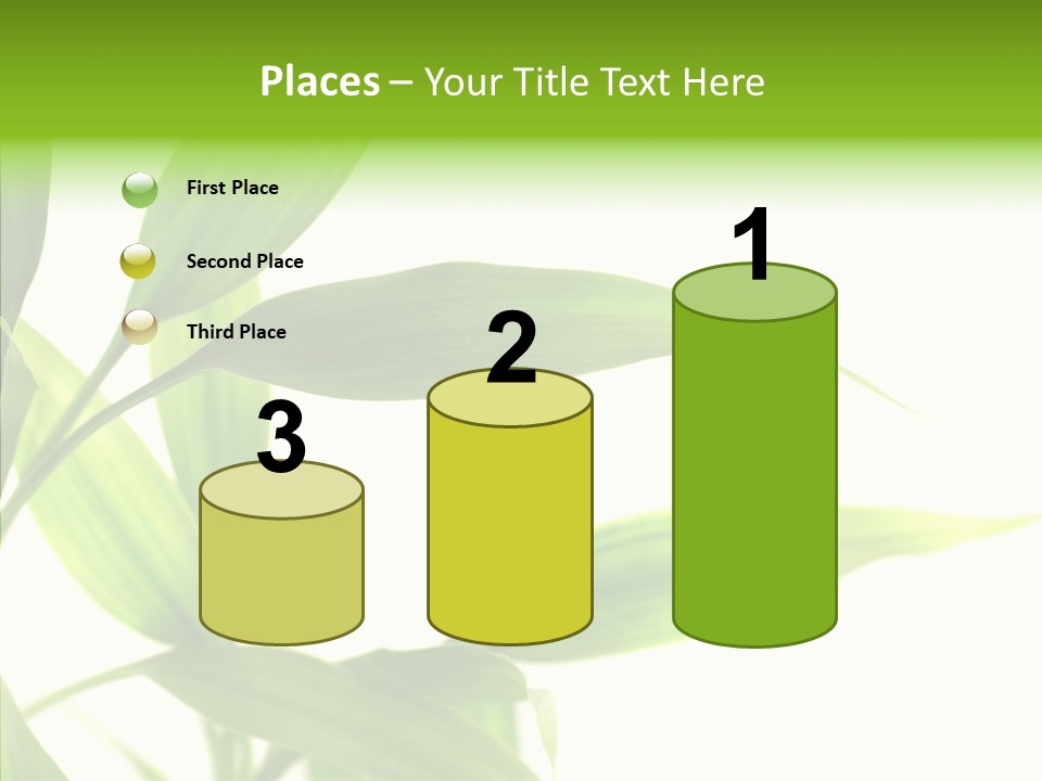 Peace Stalk Stem PowerPoint Template