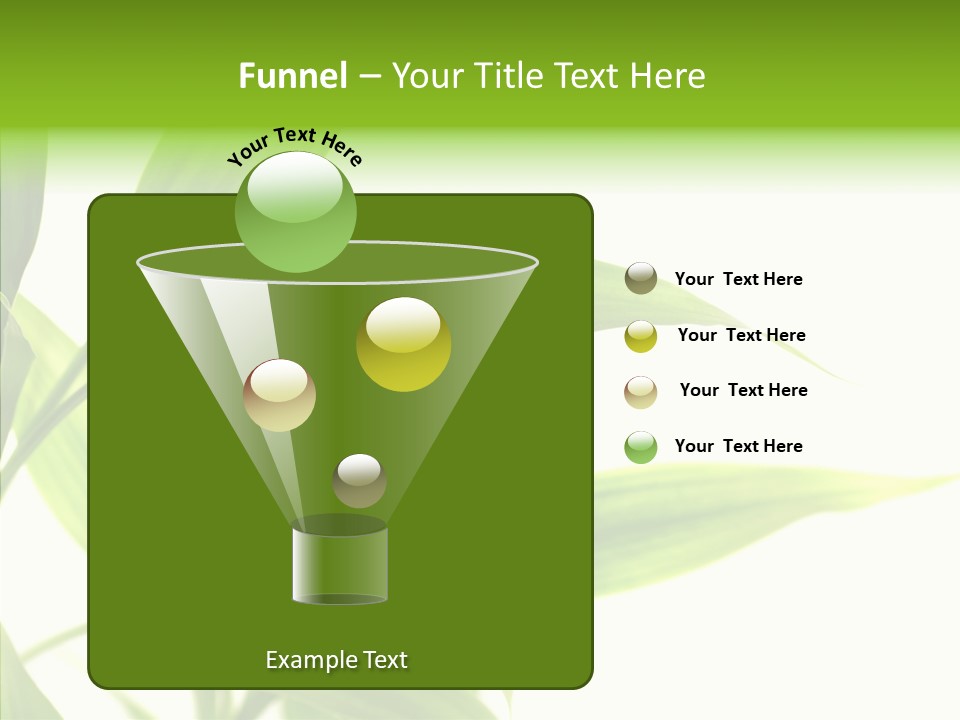 Peace Stalk Stem PowerPoint Template