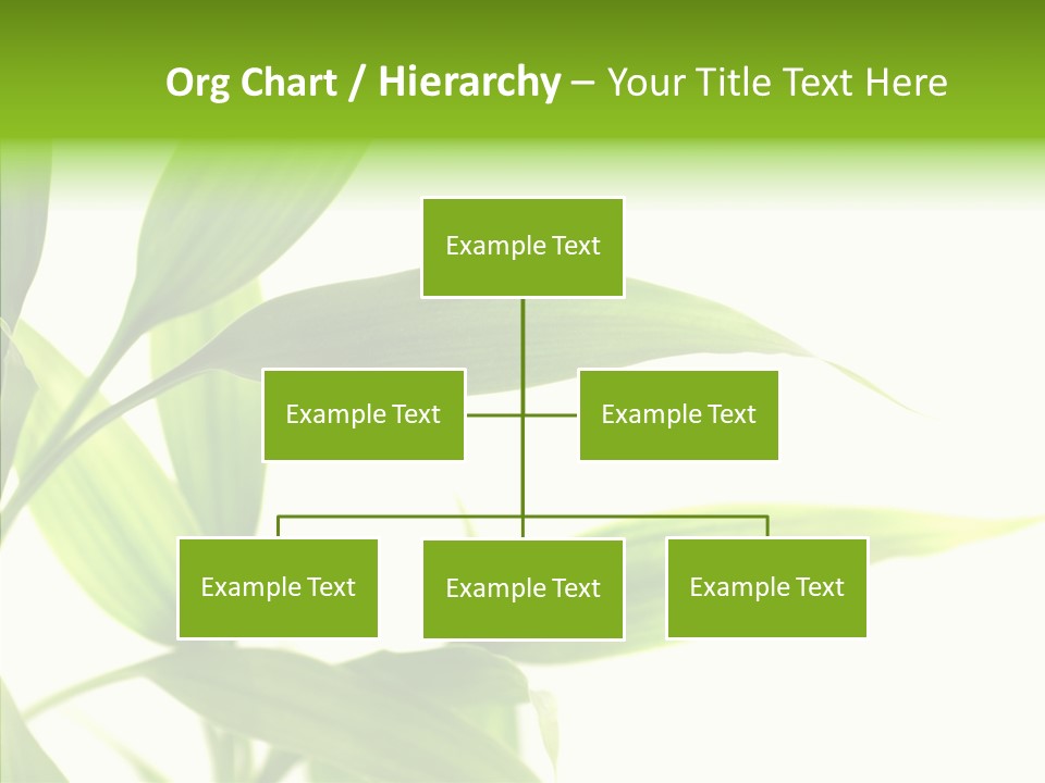 Peace Stalk Stem PowerPoint Template