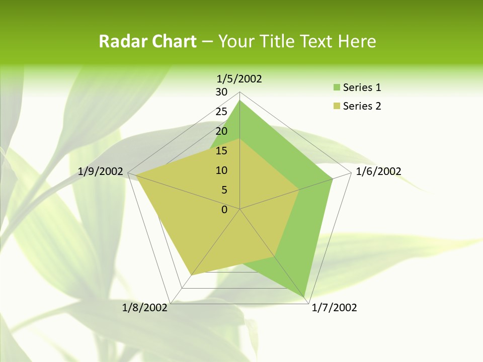 Peace Stalk Stem PowerPoint Template