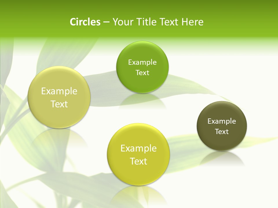 Peace Stalk Stem PowerPoint Template