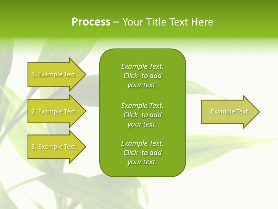 Peace Stalk Stem PowerPoint Template