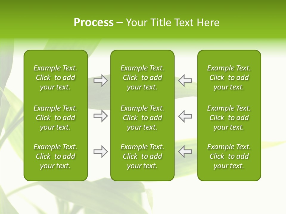 Peace Stalk Stem PowerPoint Template