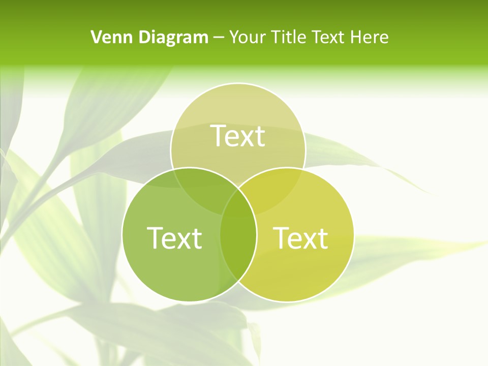 Peace Stalk Stem PowerPoint Template