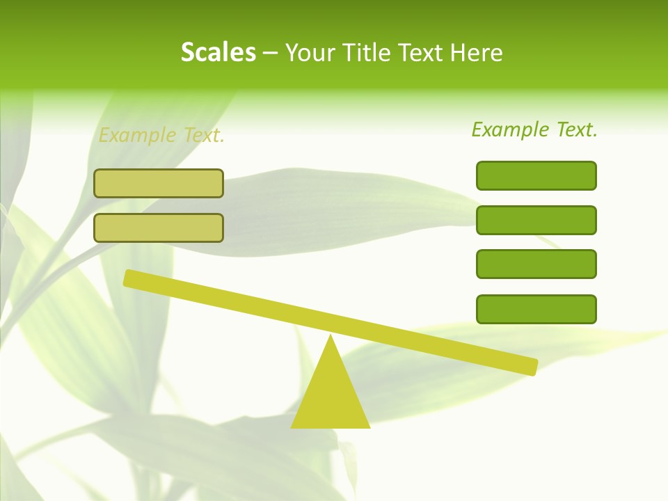 Peace Stalk Stem PowerPoint Template