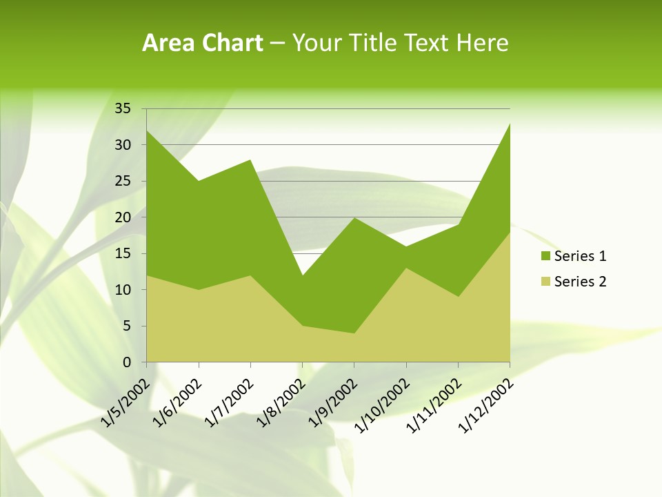 Peace Stalk Stem PowerPoint Template