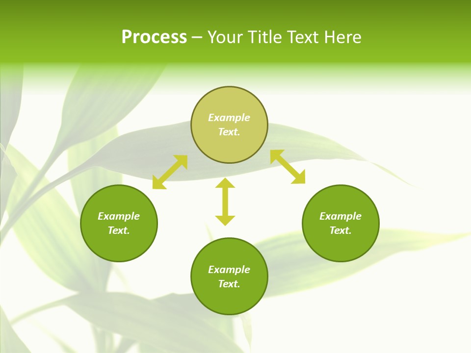 Peace Stalk Stem PowerPoint Template