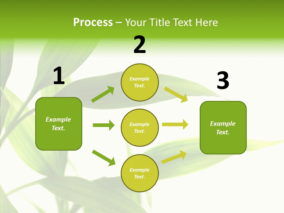Peace Stalk Stem PowerPoint Template