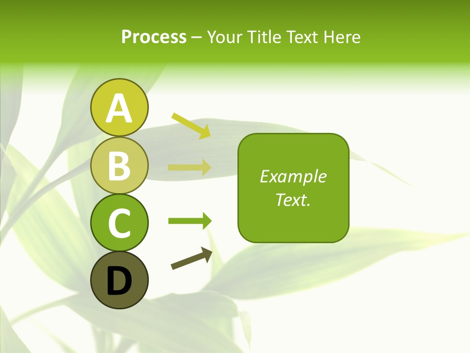 Peace Stalk Stem PowerPoint Template