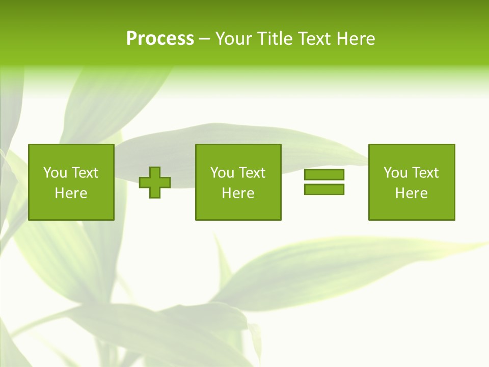 Peace Stalk Stem PowerPoint Template