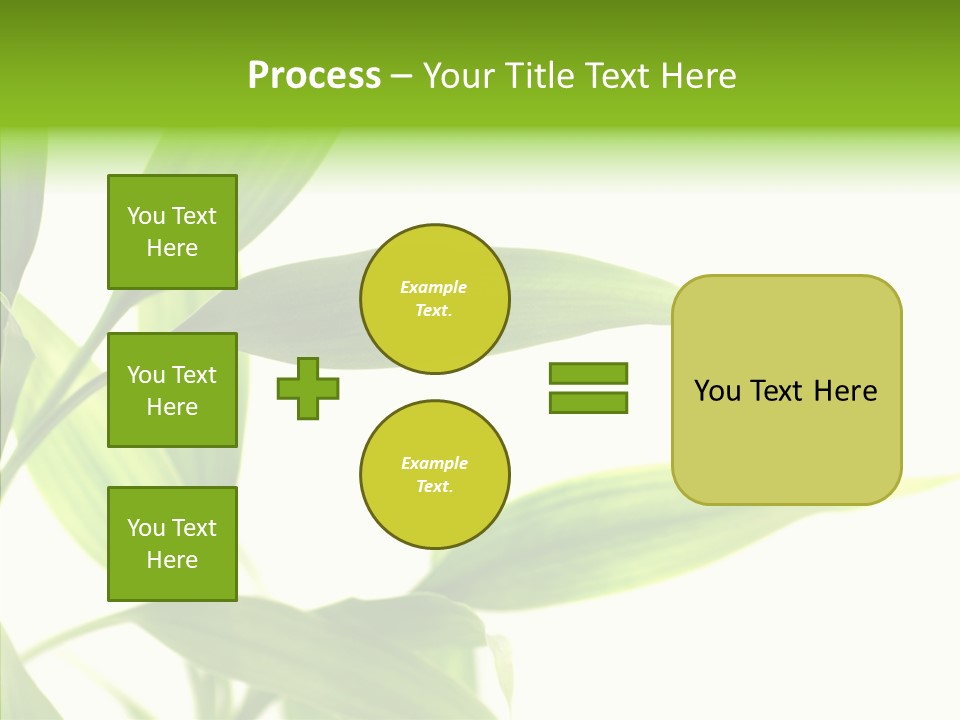 Peace Stalk Stem PowerPoint Template