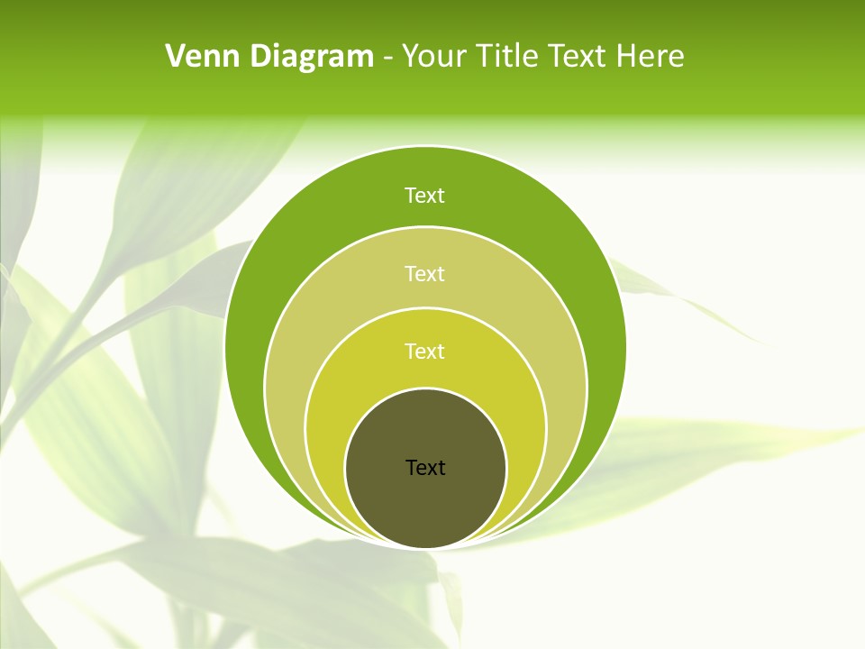 Peace Stalk Stem PowerPoint Template