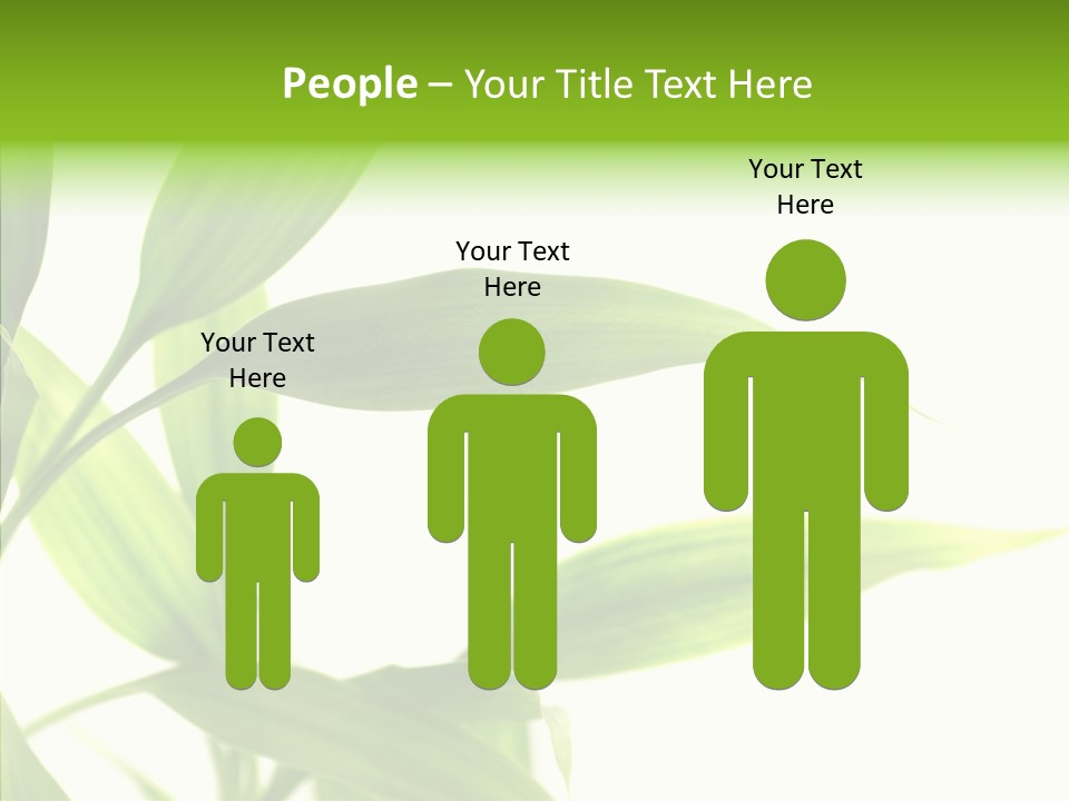 Peace Stalk Stem PowerPoint Template