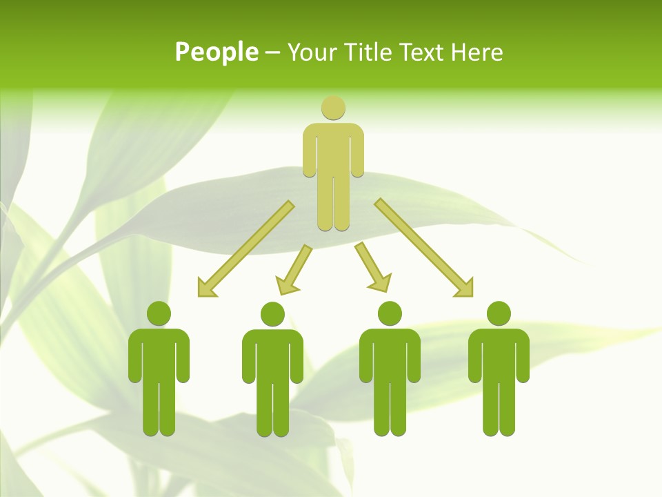 Peace Stalk Stem PowerPoint Template