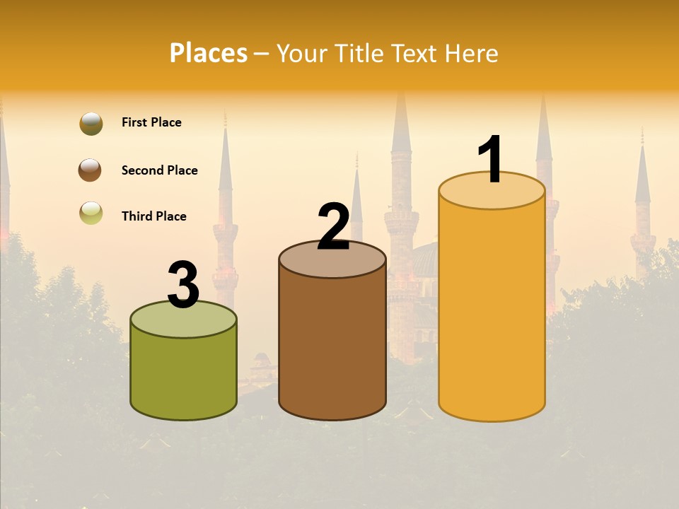 God Istanbul Twilight PowerPoint Template