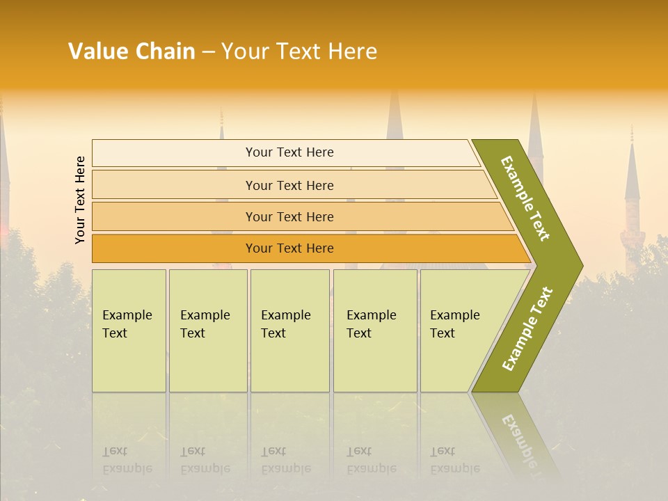 God Istanbul Twilight PowerPoint Template