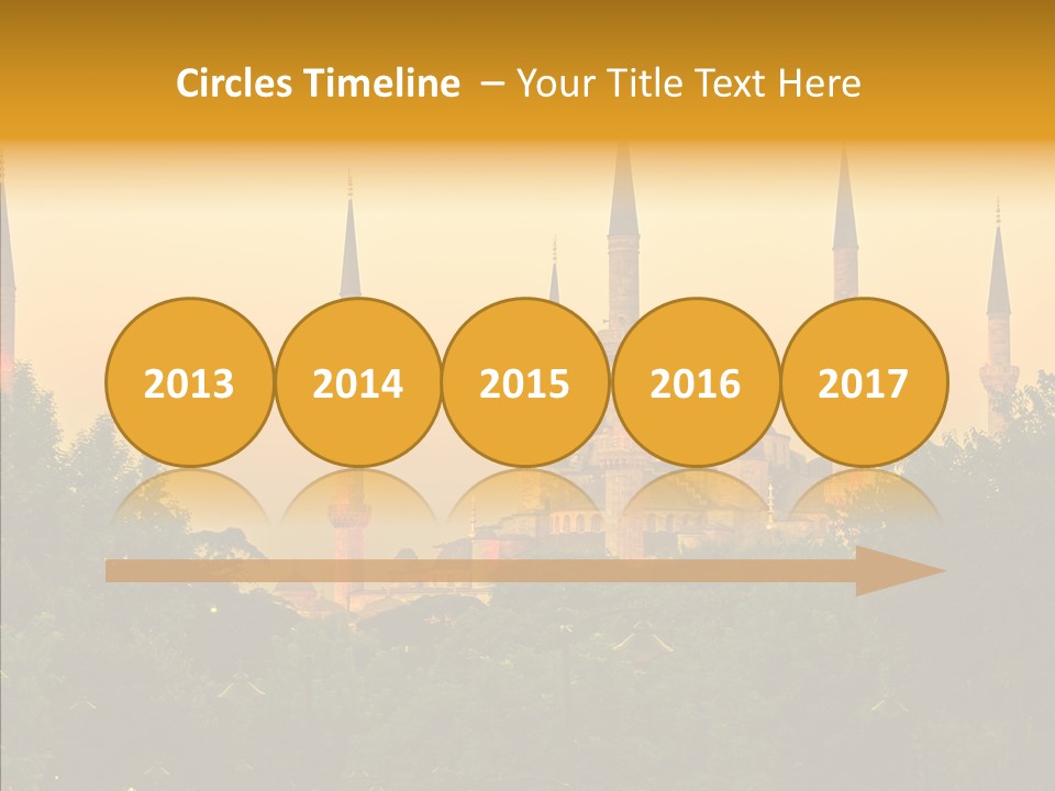 God Istanbul Twilight PowerPoint Template