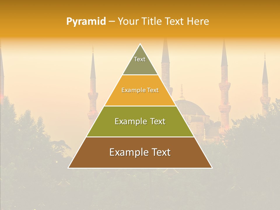 God Istanbul Twilight PowerPoint Template