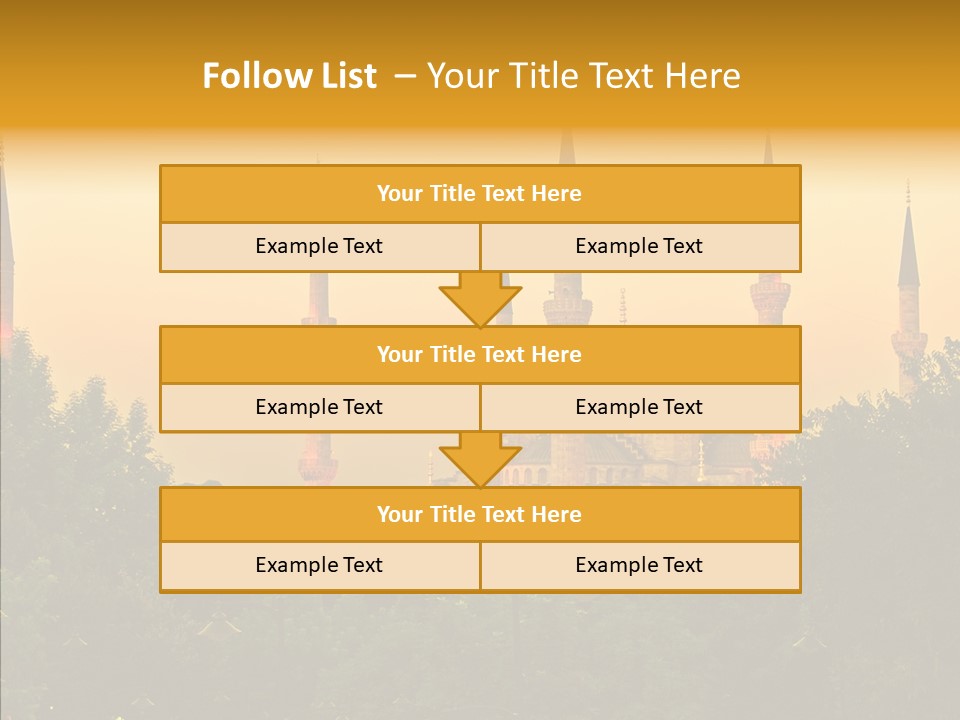 God Istanbul Twilight PowerPoint Template