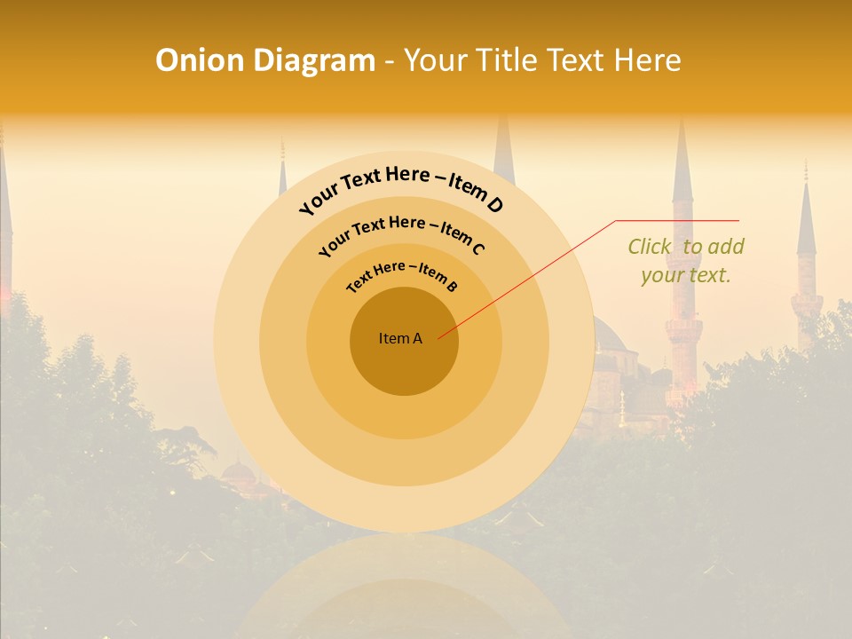 God Istanbul Twilight PowerPoint Template