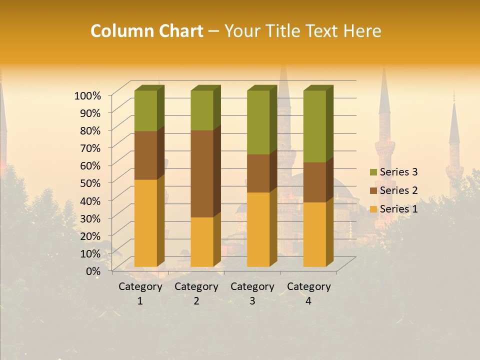 God Istanbul Twilight PowerPoint Template