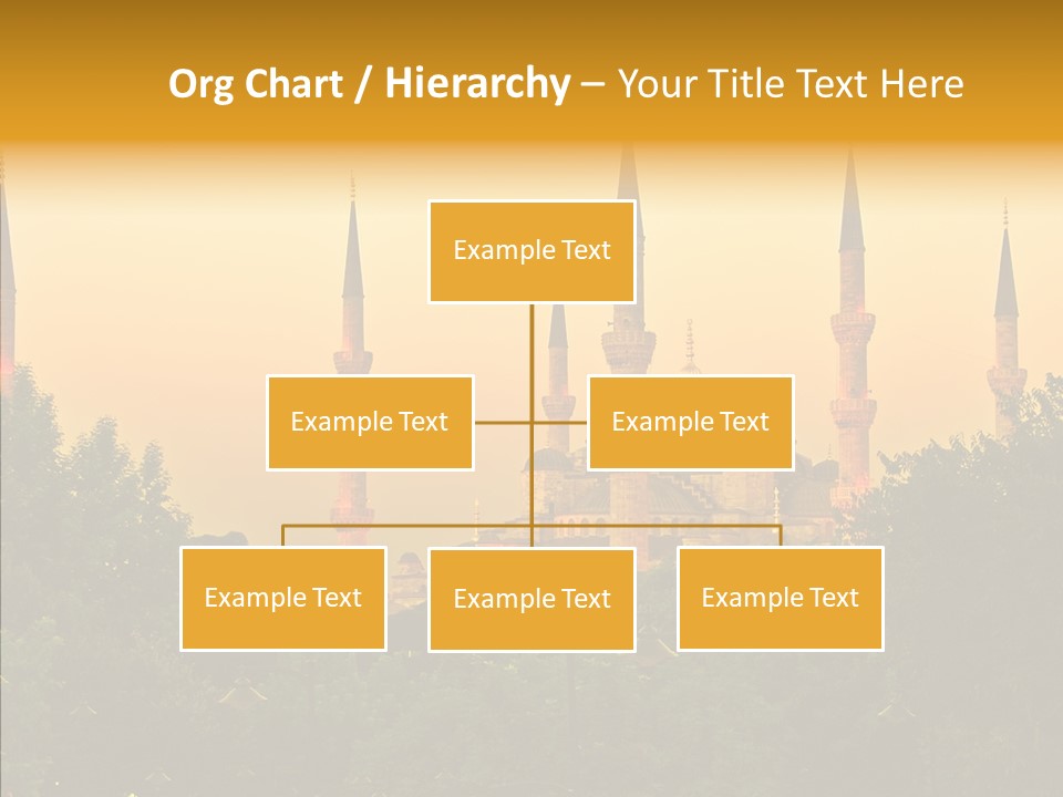 God Istanbul Twilight PowerPoint Template