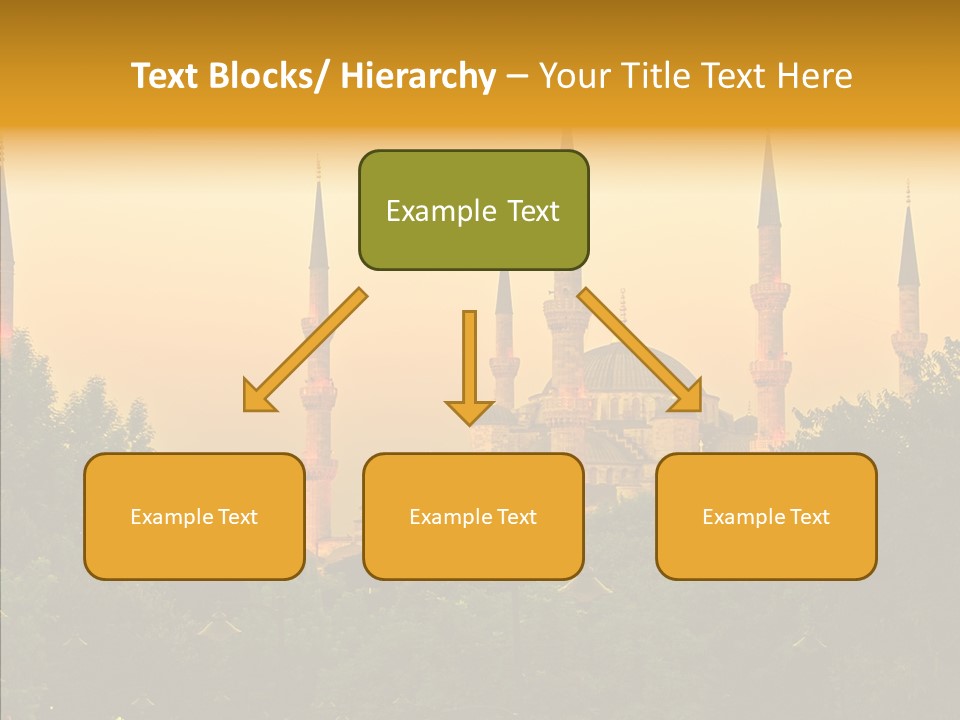 God Istanbul Twilight PowerPoint Template