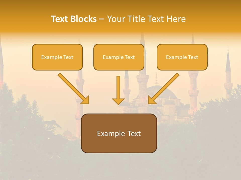 God Istanbul Twilight PowerPoint Template