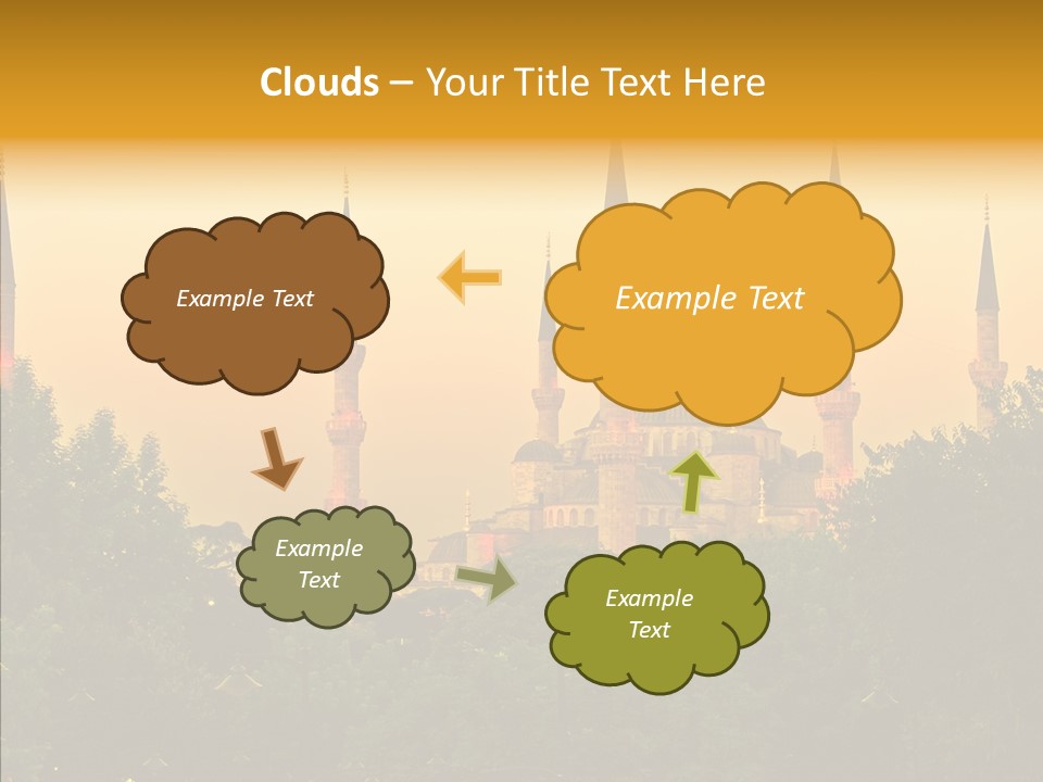 God Istanbul Twilight PowerPoint Template