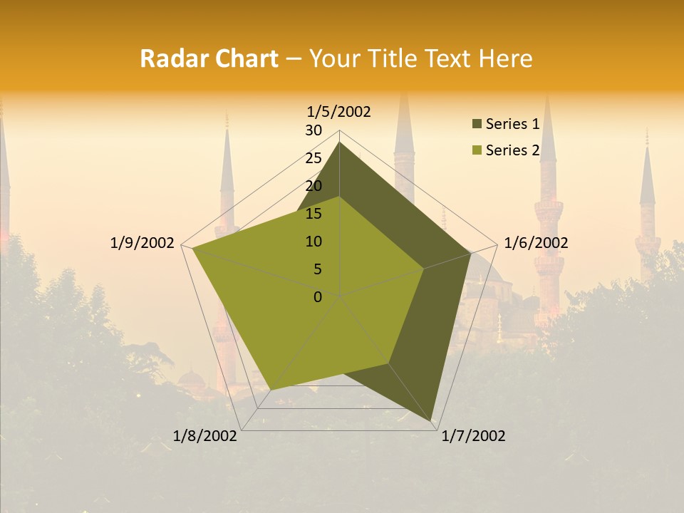 God Istanbul Twilight PowerPoint Template