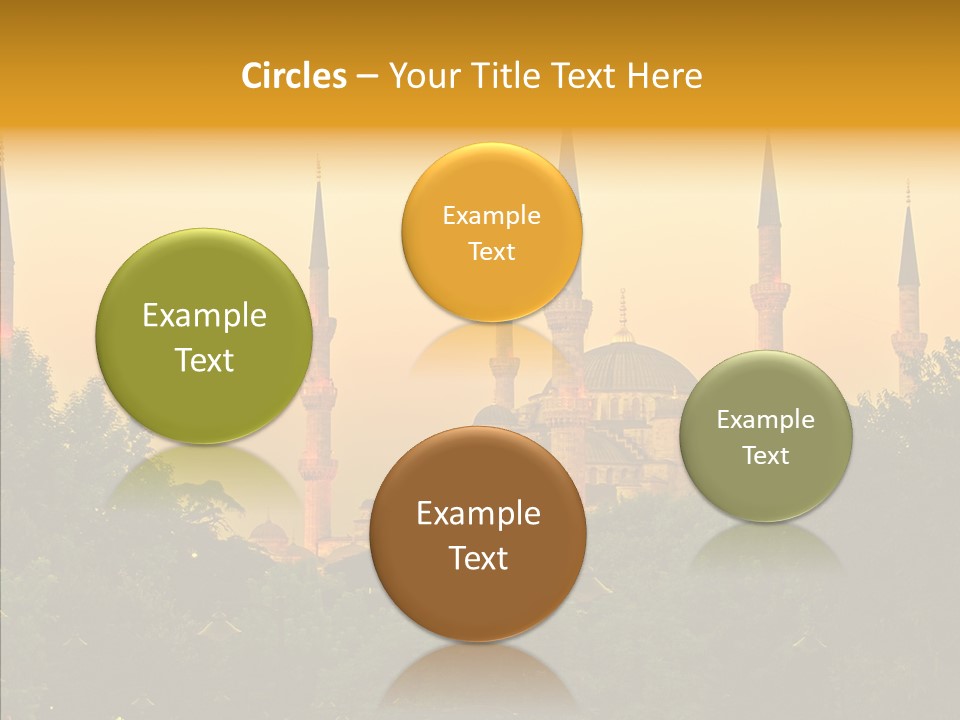 God Istanbul Twilight PowerPoint Template