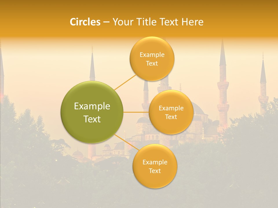 God Istanbul Twilight PowerPoint Template