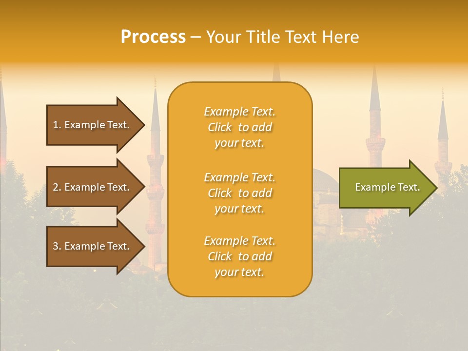 God Istanbul Twilight PowerPoint Template