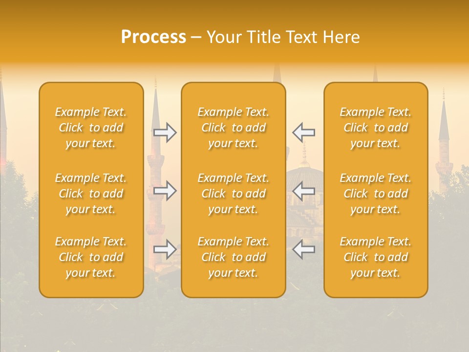God Istanbul Twilight PowerPoint Template