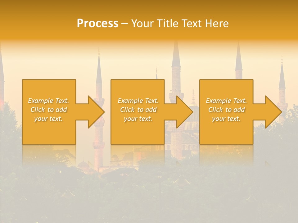 God Istanbul Twilight PowerPoint Template