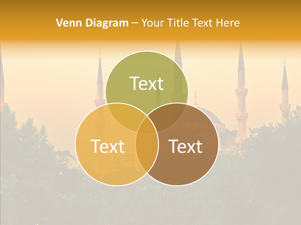 God Istanbul Twilight PowerPoint Template