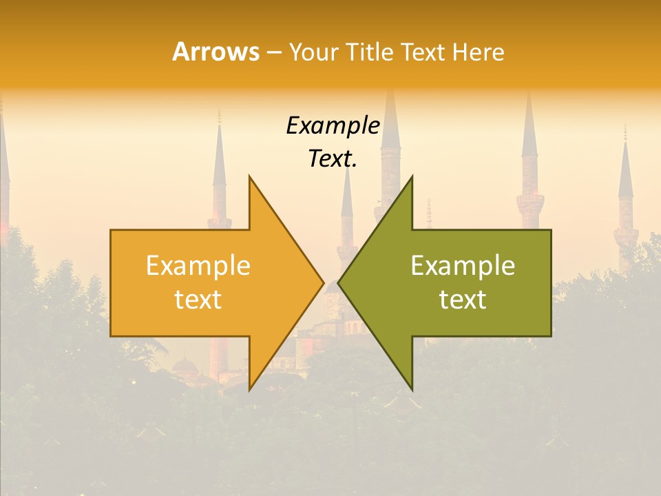 God Istanbul Twilight PowerPoint Template