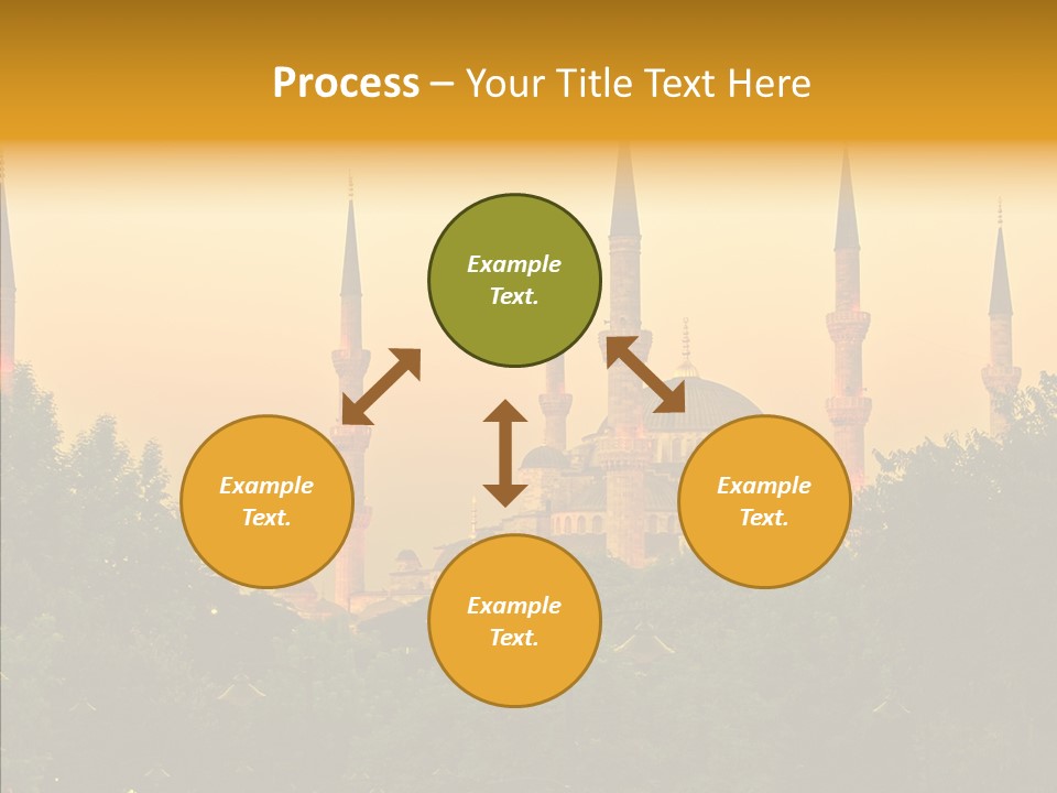 God Istanbul Twilight PowerPoint Template