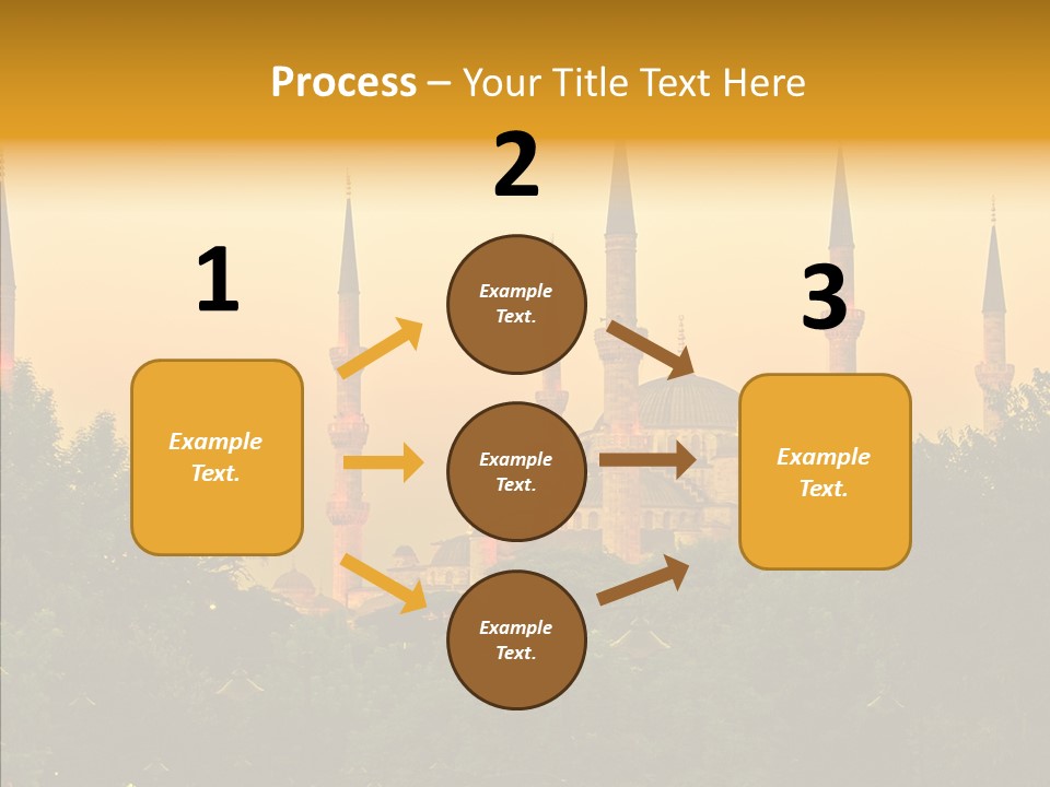 God Istanbul Twilight PowerPoint Template