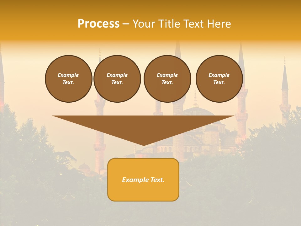 God Istanbul Twilight PowerPoint Template