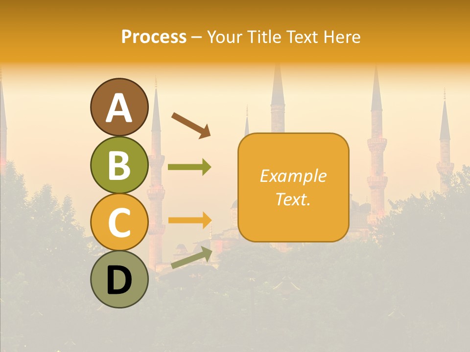 God Istanbul Twilight PowerPoint Template